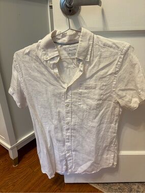 Men’s Porter & Ash 100% Linen Button Down Shirt
